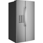 GE 36-inch, 27.7 cu. ft. Side-By-Side Refrigerator with Extra Tall Dispenser GSS28PYYFS