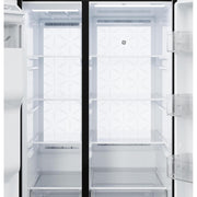 GE 36-inch, 27.7 cu. ft. Side-By-Side Refrigerator with Extra Tall Dispenser GSS28PYYFS