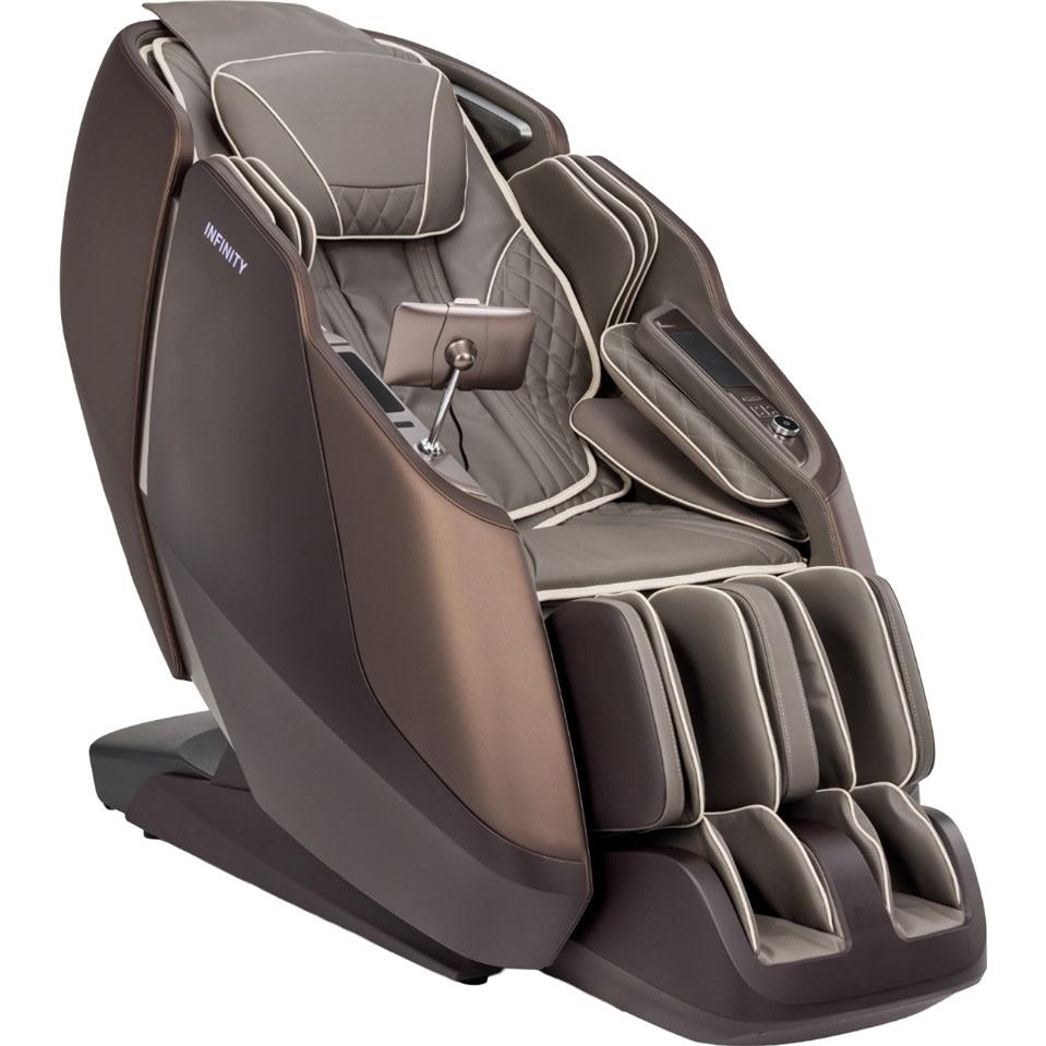 Sensation 4D DualFlex Massage Chair (Dark Brown / Dark Gray)