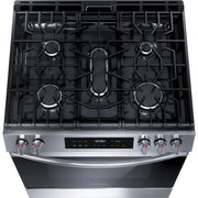 Frigidaire 30-inch Freestanding Gas Range with Air Fry FCFG3082BS