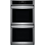Frigidaire 27-inch, 7.6 cu. ft. Built-in Double Wall Oven with Air Fry FCWD2730AS