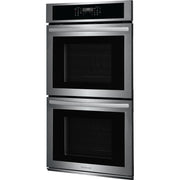 Frigidaire 27-inch, 7.6 cu. ft. Built-in Double Wall Oven with Air Fry FCWD2730AS