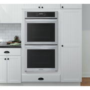 Frigidaire 27-inch, 7.6 cu. ft. Built-in Double Wall Oven with Air Fry FCWD2730AS
