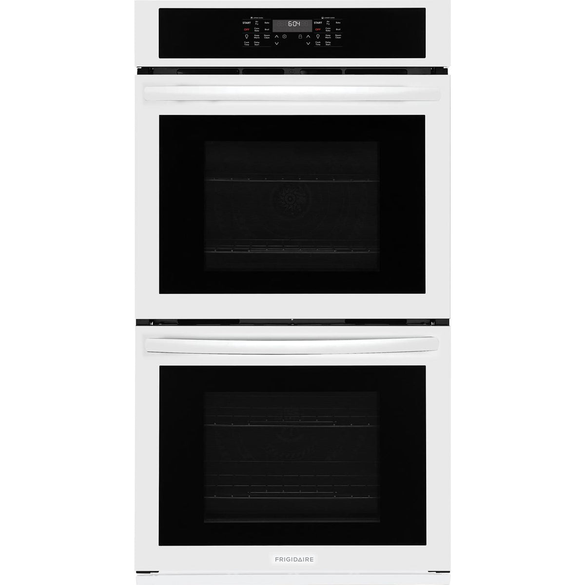 Frigidaire 27-inch, 7.6 cu. ft. Built-in Double Wall Oven with Air Fry FCWD2730AW