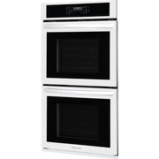 Frigidaire 27-inch, 7.6 cu. ft. Built-in Double Wall Oven with Air Fry FCWD2730AW