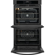 Frigidaire 30-inch, 10.6 cu. ft. Built-in Double Wall Oven with Air Fry FCWD3030AB