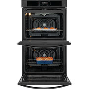 Frigidaire 30-inch, 10.6 cu. ft. Built-in Double Wall Oven with Air Fry FCWD3030AB