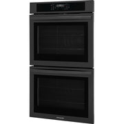 Frigidaire 30-inch, 10.6 cu. ft. Built-in Double Wall Oven with Air Fry FCWD3030AB
