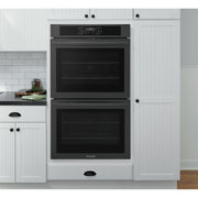 Frigidaire 30-inch, 10.6 cu. ft. Built-in Double Wall Oven with Air Fry FCWD3030AB