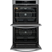 Frigidaire 30-inch, 10.6 cu. ft. Built-in Double Wall Oven with Air Fry FCWD3030AS