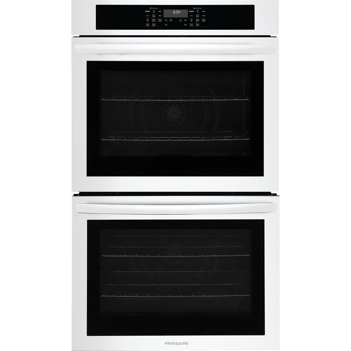 Frigidaire 30-inch, 10.6 cu. ft. Built-in Double Wall Oven with Air Fry FCWD3030AW