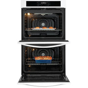 Frigidaire 30-inch, 10.6 cu. ft. Built-in Double Wall Oven with Air Fry FCWD3030AW