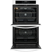 Frigidaire 30-inch, 10.6 cu. ft. Built-in Double Wall Oven with Air Fry FCWD3030AW