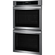 Frigidaire 30-inch, 10.6 cu. ft. Built-in Double Wall Oven with Air Fry FCWD303LAF