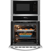 Frigidaire 27-inch built-in Microwave Combination Wall Oven with Air Fry FCWM2730AS