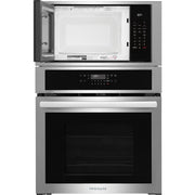Frigidaire 27-inch built-in Microwave Combination Wall Oven with Air Fry FCWM2730AS