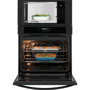 Frigidaire 30-inch built-in Microwave Combination Wall Oven with Air Fry FCWM3030AB