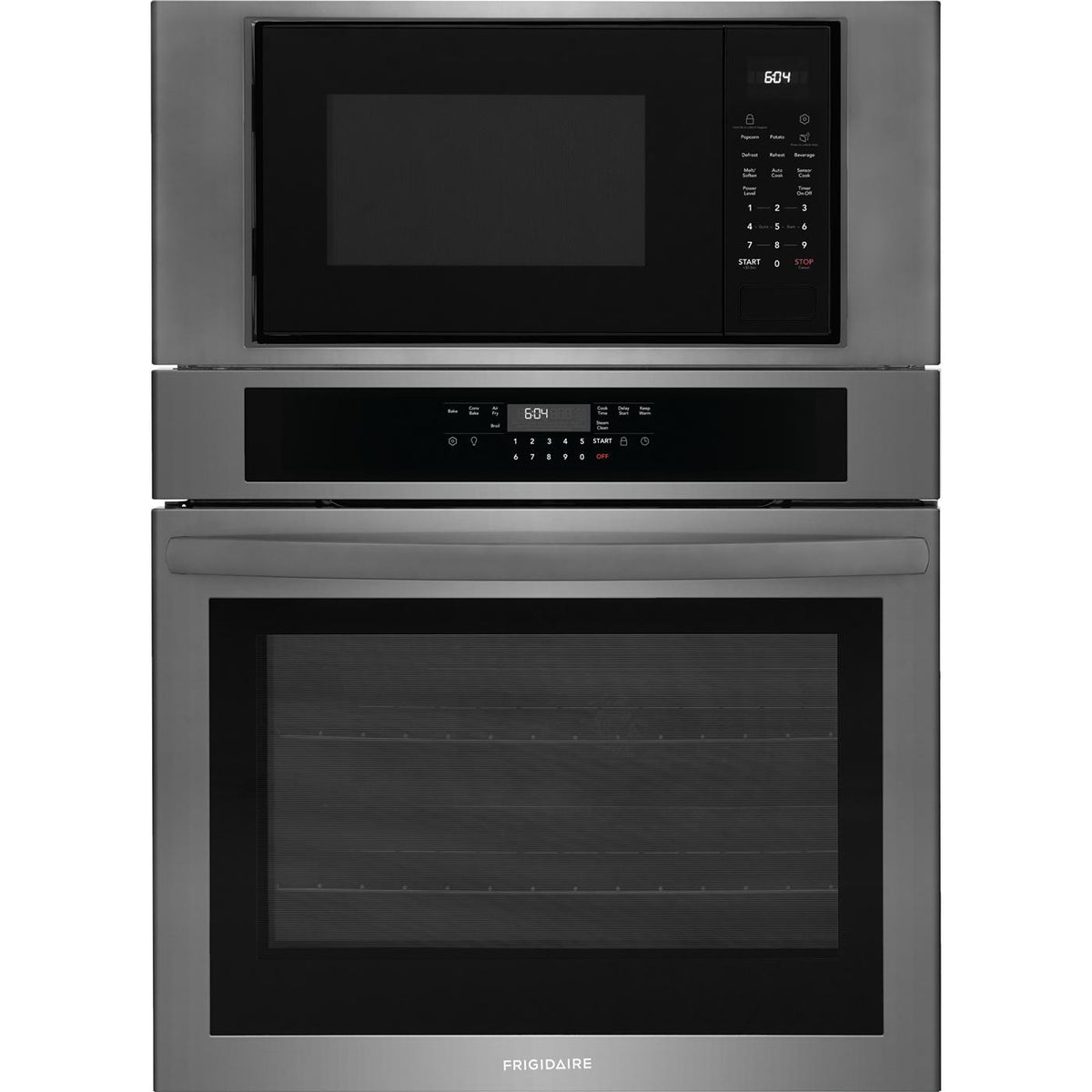 Frigidaire 30-inch built-in Microwave Combination Wall Oven with Air Fry FCWM3030AD