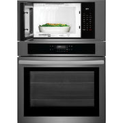 Frigidaire 30-inch built-in Microwave Combination Wall Oven with Air Fry FCWM3030AD