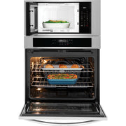 Frigidaire 30-inch built-in Microwave Combination Wall Oven with Air Fry FCWM3030AS