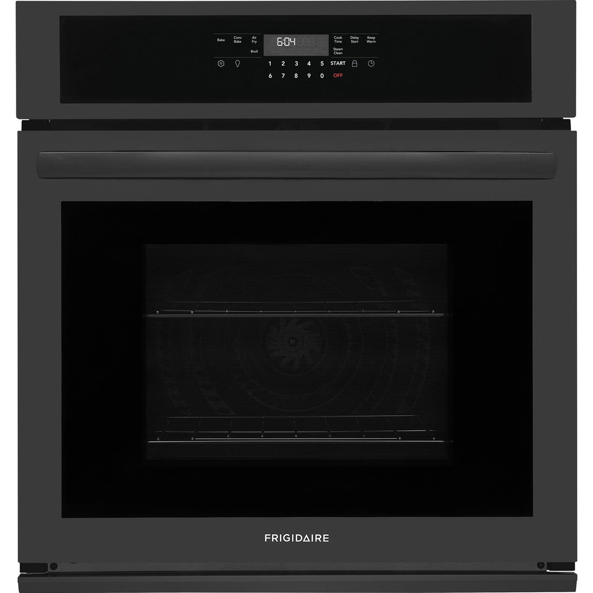 Frigidaire 27-inch, 3.8 cu. ft. Built-in Single Wall Oven with Air Fry FCWS2730AB