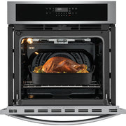 Frigidaire 27-inch, 3.8 cu. ft. Built-in Single Wall Oven with Air Fry FCWS2730AS