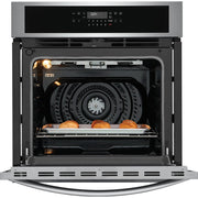 Frigidaire 27-inch, 3.8 cu. ft. Built-in Single Wall Oven with Air Fry FCWS2730AS