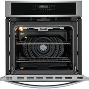 Frigidaire 27-inch, 3.8 cu. ft. Built-in Single Wall Oven with Air Fry FCWS2730AS
