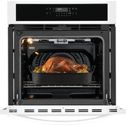 Frigidaire 27-inch, 3.8 cu. ft. Built-in Single Wall Oven with Air Fry FCWS2730AW