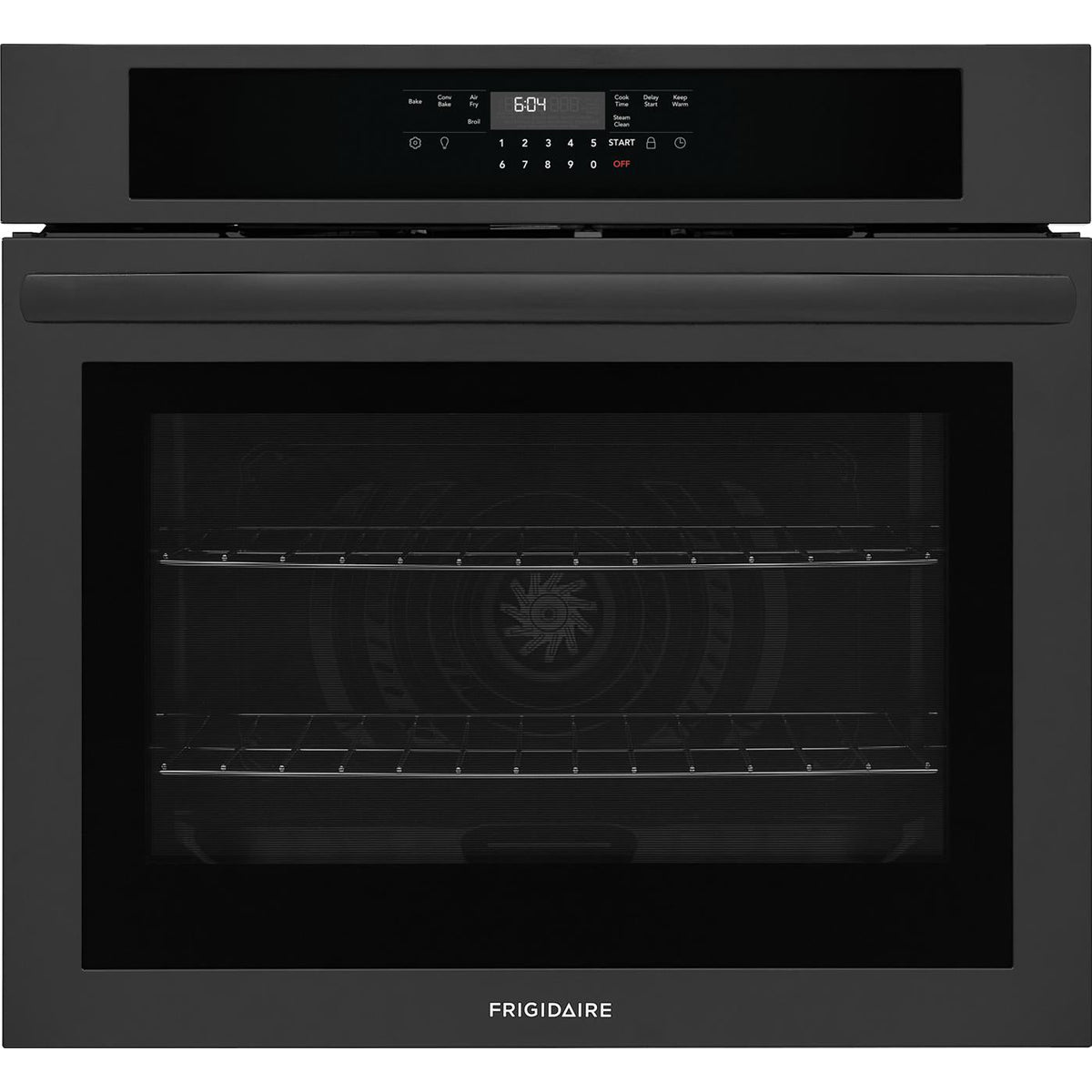 Frigidaire 30-inch, 5.3 cu. ft. Built-in Single Wall Oven with Air Fry FCWS3030AB