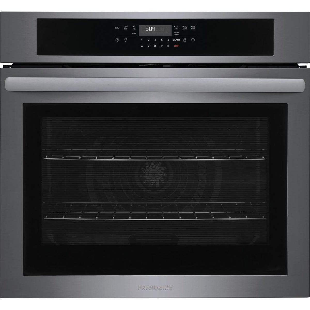 Frigidaire 30-inch, 5.3 cu. ft. Built-in Single Wall Oven with Air Fry FCWS3030AD