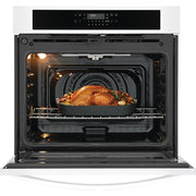 Frigidaire 30-inch, 5.3 cu. ft. Built-in Single Wall Oven with Air Fry FCWS3030AW