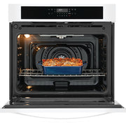 Frigidaire 30-inch, 5.3 cu. ft. Built-in Single Wall Oven with Air Fry FCWS3030AW