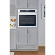 Frigidaire 30-inch, 5.3 cu. ft. Built-in Single Wall Oven with Air Fry FCWS3030AW
