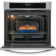 Frigidaire 30-inch, 5.3 cu. ft. Built-in Single Wall Oven with Air Fry FCWS303LAF
