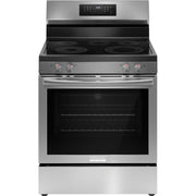 Frigidaire Gallery 30-inch Freestanding Electric Range with Air Fry Technology GCRE3059BF