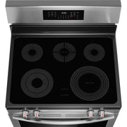 Frigidaire Gallery 30-inch Freestanding Electric Range with Air Fry Technology GCRE3059BF
