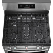Frigidaire Gallery 30-inch Freestanding Gas Range with Air Fry Technology GCRG3059BF