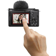 Sony ZV-E1 Full Frame Mirrorless Vlog Camera Black + 28-60mm Lens +Accessories Bundle