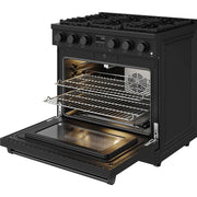 Thor Kitchen 36-inch Freestanding Gas Range with Convection Technology ARG36B