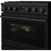 Thor Kitchen 36-inch Freestanding Gas Range with Convection Technology ARG36B