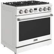 Thor Kitchen 36-inch Freestanding Gas Range with Convection Technology ARG36W