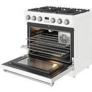 Thor Kitchen 36-inch Freestanding Gas Range with Convection Technology ARG36W