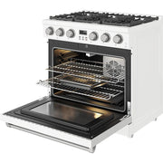 Thor Kitchen 36-inch Freestanding Gas Range with Convection Technology ARG36W