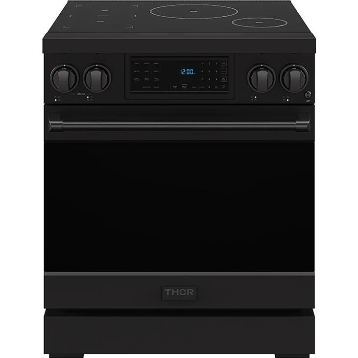 Thor Kitchen 30-inch Freestanding Induction/Electric Range with Tilt Panel RSI30B