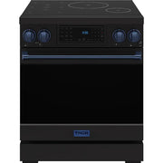 Thor Kitchen 30-inch Freestanding Induction/Electric Range with Tilt Panel RSI30B-BLU