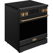 Thor Kitchen 30-inch Freestanding Induction/Electric Range with Tilt Panel RSI30B-BRZ