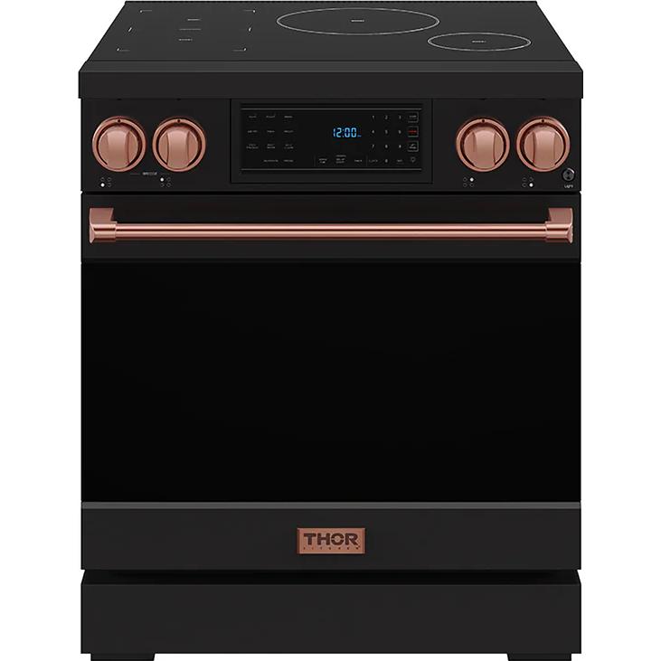 Thor Kitchen 30-inch Freestanding Induction/Electric Range with Tilt Panel RSI30B-RSG