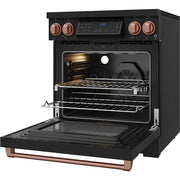 Thor Kitchen 30-inch Freestanding Induction/Electric Range with Tilt Panel RSI30B-RSG