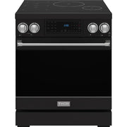 Thor Kitchen 30-inch Freestanding Induction/Electric Range with Tilt Panel RSI30B-SS